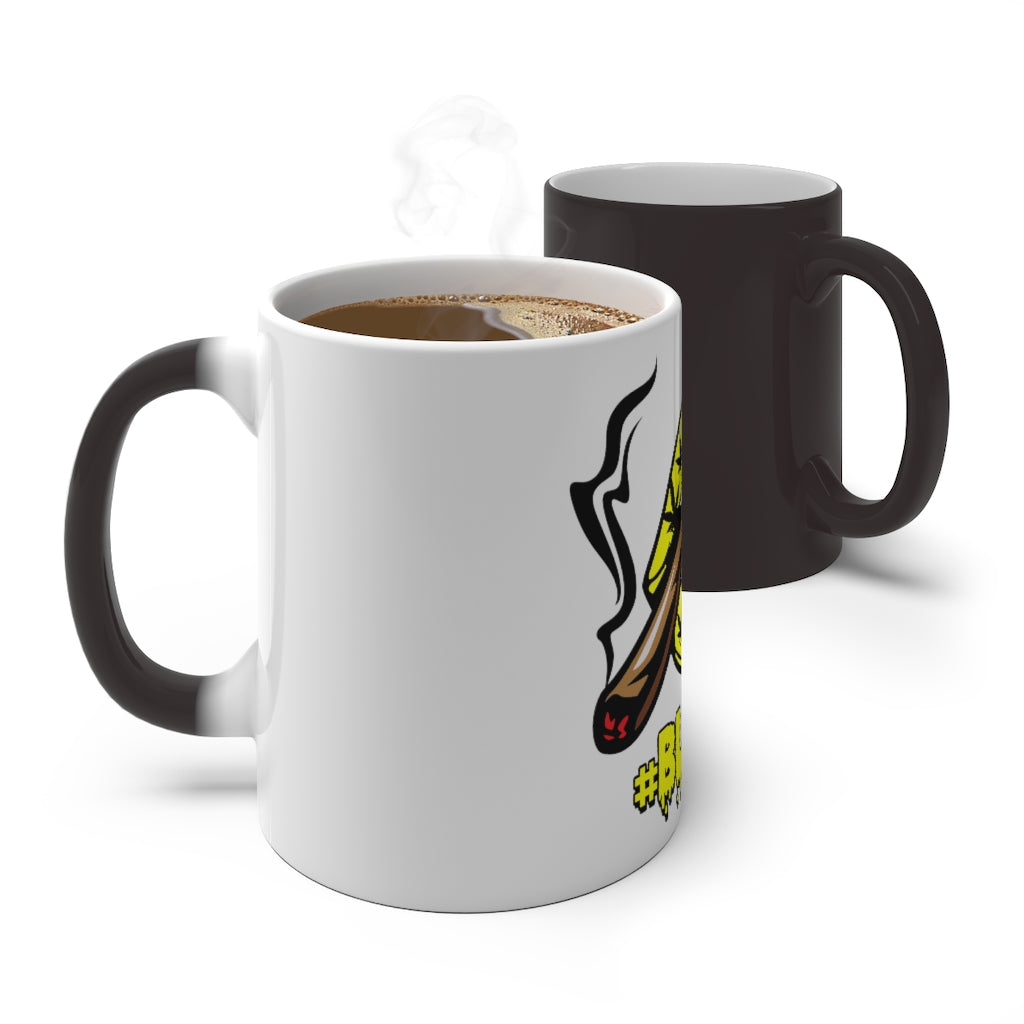 #Blazzup Yellow Spooky Drip Color Changing Mug