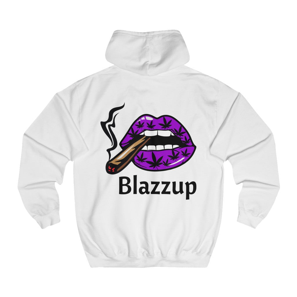 Blazzup Classic Print  Unisex College Hoodie