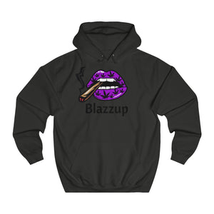 Blazzup Classic Print  Unisex College Hoodie