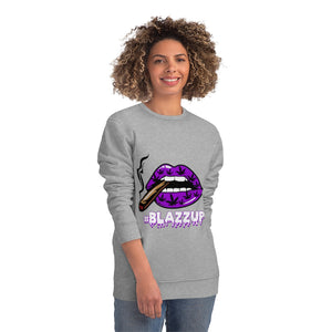 #Blazzup Purple Unisex Changer Sweatshirt