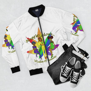 Blaqq Widdows Inc Rainbow Bomber Jacket