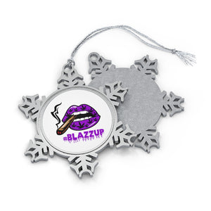 Pewter Snowflake Ornament