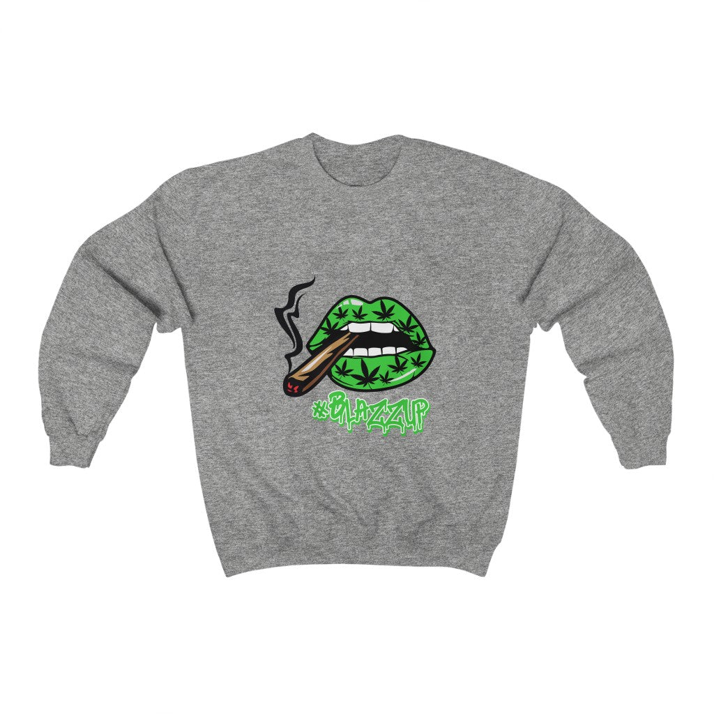 #Blazzup Green Unisex Heavy Blend™ Crewneck Sweatshirt