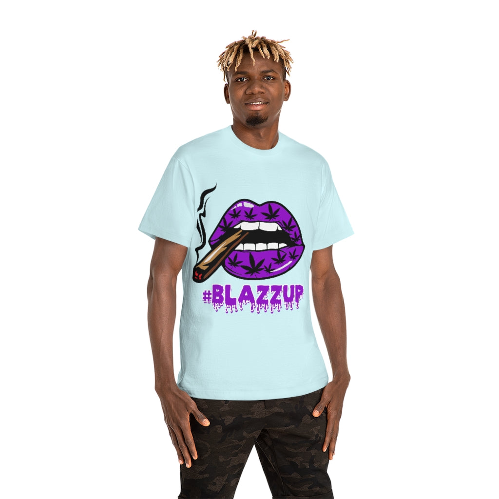 Purple #blazzup Unisex Hammer™ T-shirt