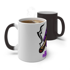 Purple #Blazzup Color Changing Mug