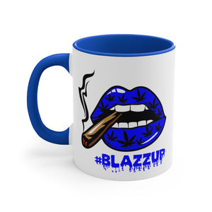 Blue #Blazzup 11oz  Mug