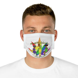 1st Ladies Of Cannabis Rainbow leaf Cotton Face Mask (EU)