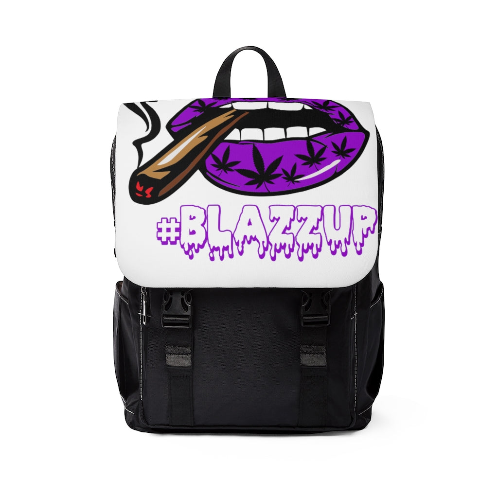 Purple Blazzup Shoulder Backpack