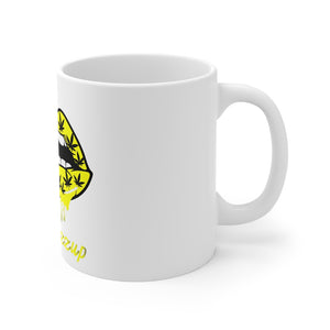 #Blazzup Yellow Bestie's  UGLY Drip 11oz White Mug