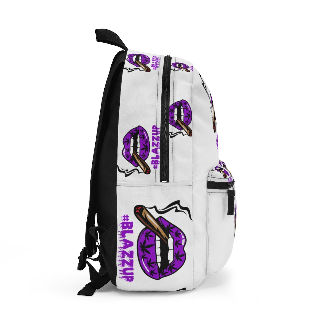 Purple #Blazzup Backpack (Made in USA)