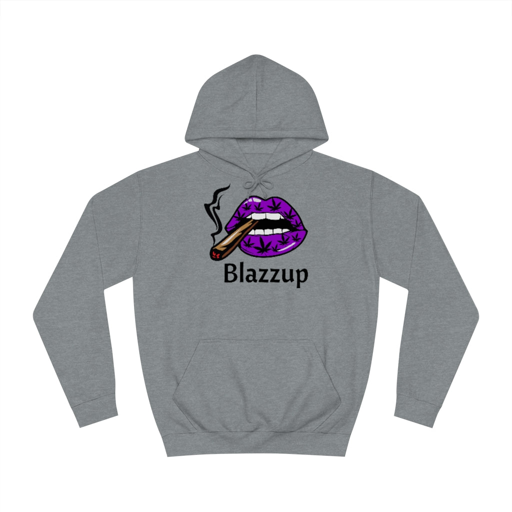 Blazzup Classic Print  Unisex College Hoodie