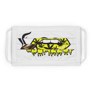 Yellow #Blazzup Cotton Face Mask (EU)