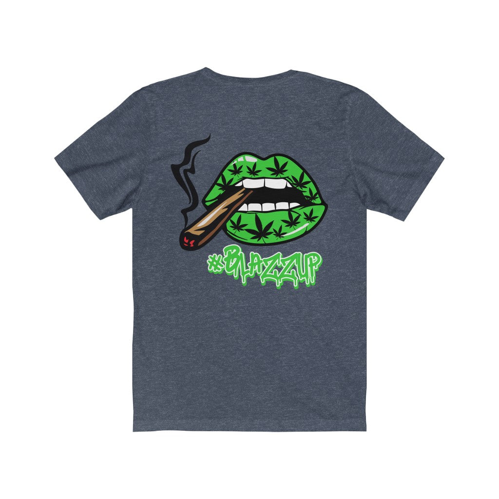 Green #Blazzup Classy drip Unisex Jersey Short Sleeve Tee