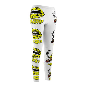 #Blazzup Yellow Spooky Drip Women's Cut & Sew Casual Leggings