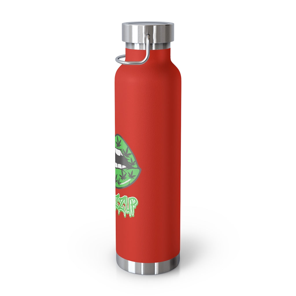 #Blazzup Classic Drip  Green 22oz Vacuum Insulated Bottle