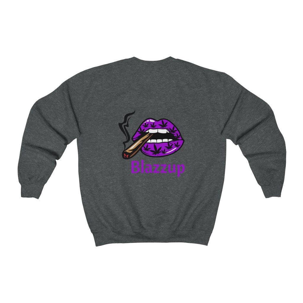 Classic Blazzup print Unisex Heavy Blend™ Crewneck Sweatshirt