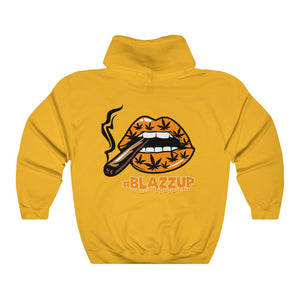 Orange #Blazzup ™ Hooded Sweatshirt