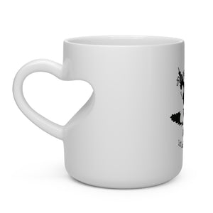 Blaqq Widdow's Inc. Heart Shape Mug