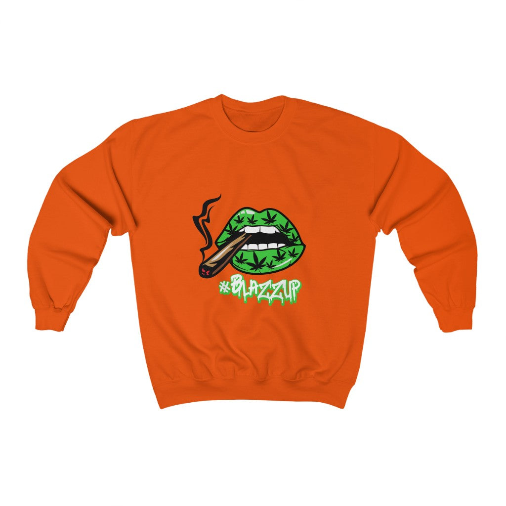 #Blazzup Green Unisex Heavy Blend™ Crewneck Sweatshirt