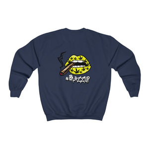 #Blazzup Yellow Unisex Heavy Blend™ Crewneck Sweatshirt