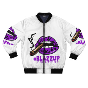 #Blazzup purple Men's Bomber Jacket