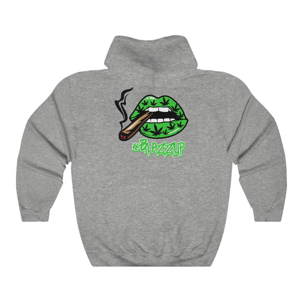 Classy Drip Green #Blazzup Unisex Heavy Blend™ Hooded Sweatshirt