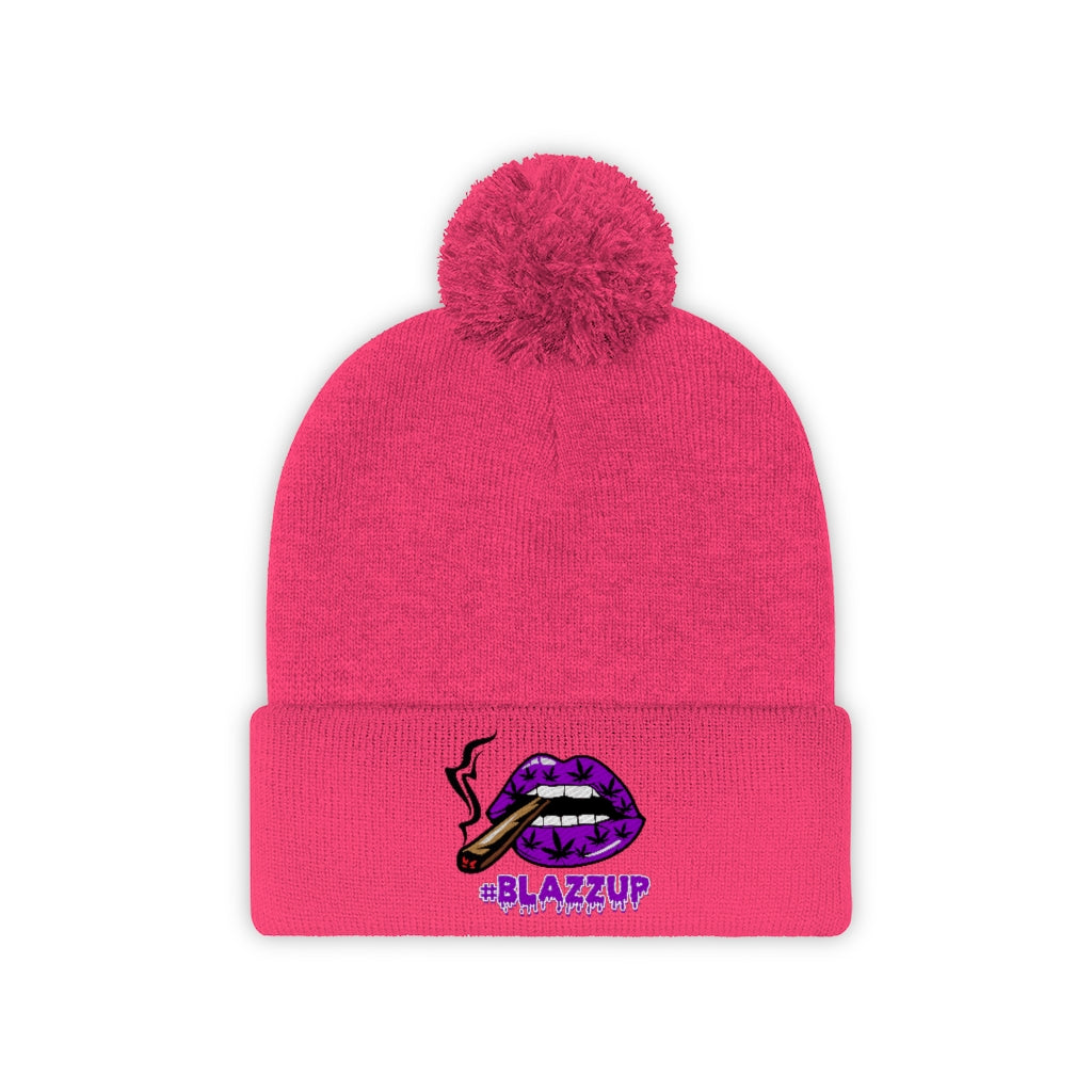 #Blazzup Pom Pom Beanie