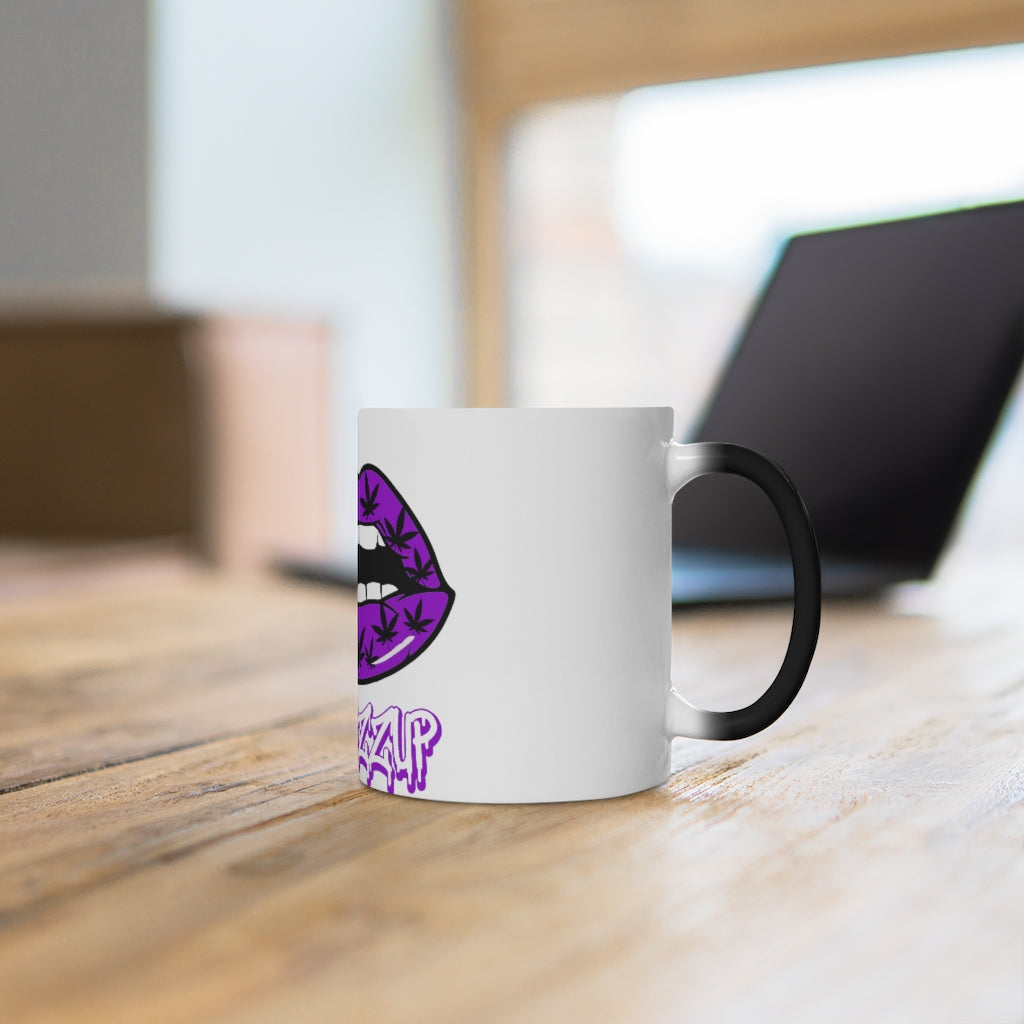 Purple Classy #Blazzup Color Changing Mug