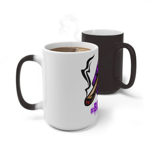 Purple #Blazzup Color Changing Mug