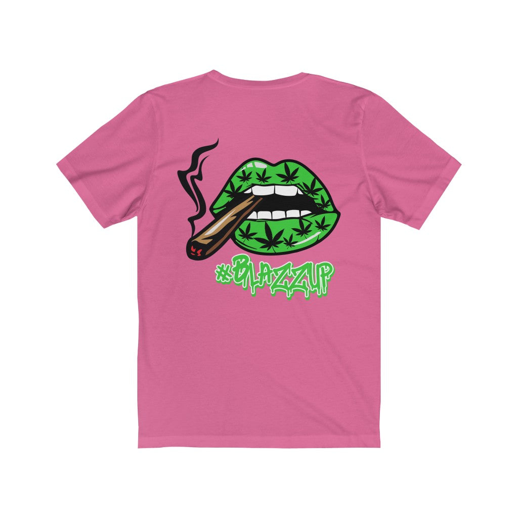 Green #Blazzup Classy drip Unisex Jersey Short Sleeve Tee