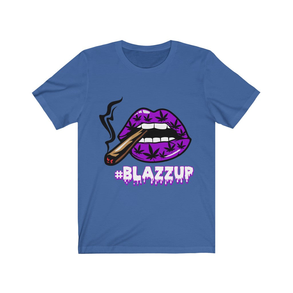 #Blazzup Spooky Drip White letters Unisex Jersey Short Sleeve Tee