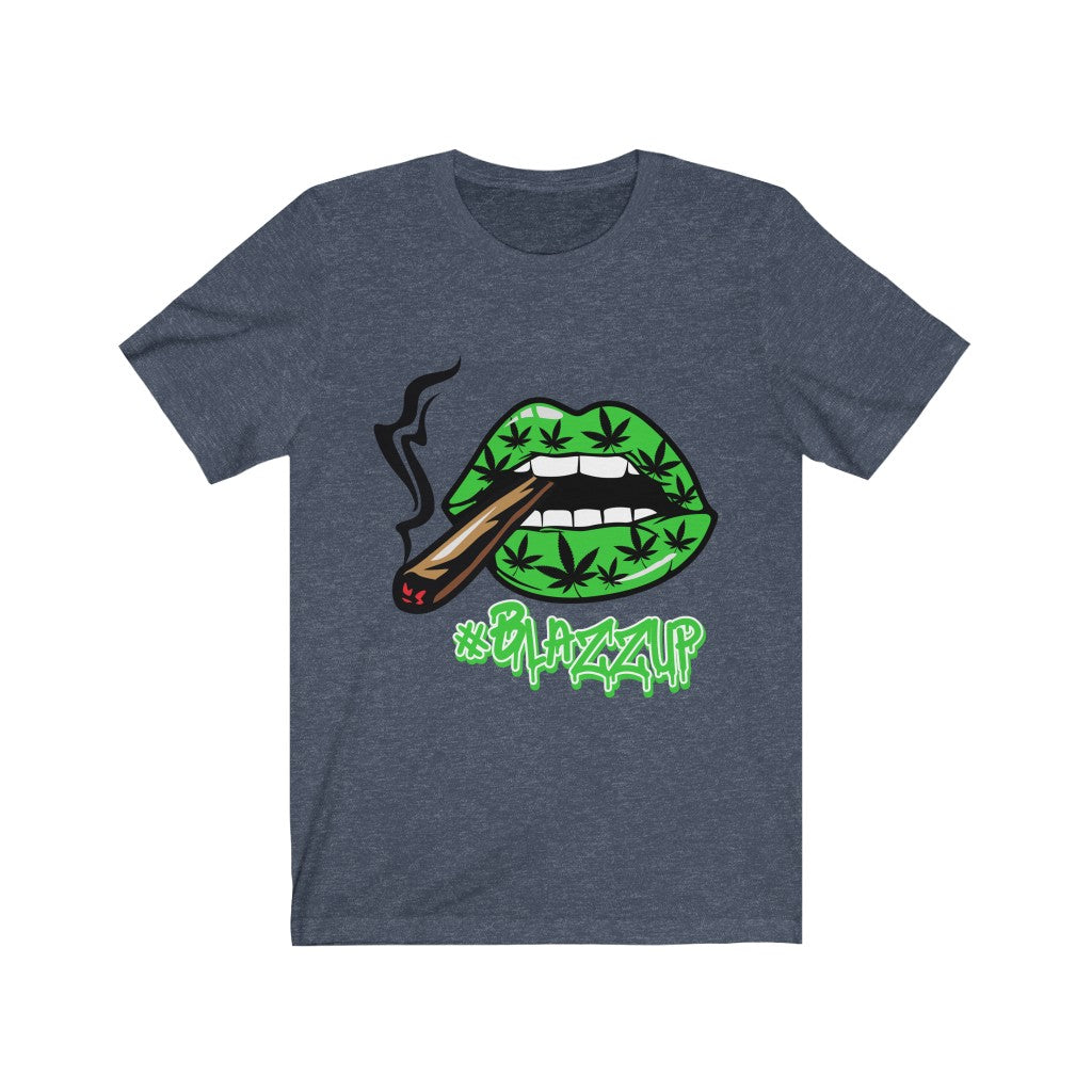 Green #Blazzup Classy drip Unisex Jersey Short Sleeve Tee