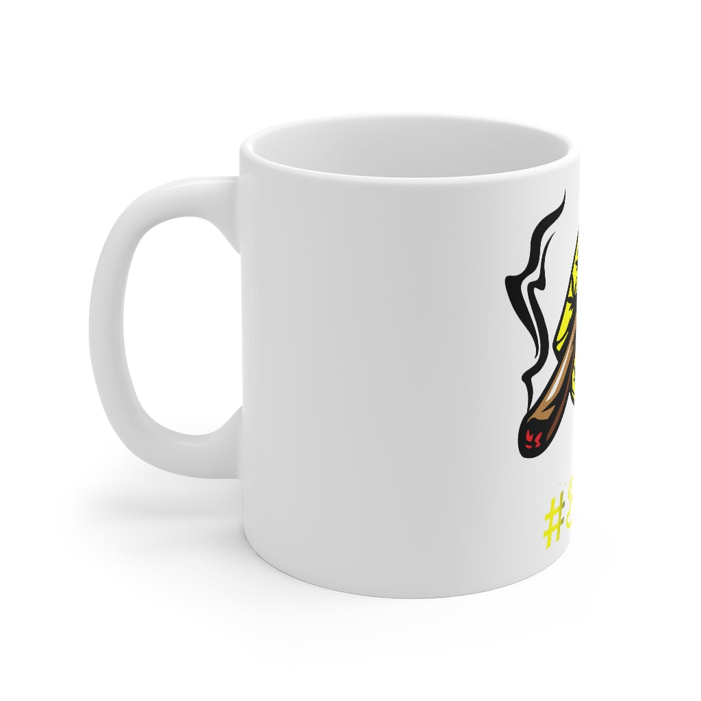 #Blazzup Yellow Bestie's  UGLY Drip 11oz White Mug