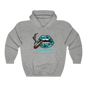 Turquoise #Blazzup™ Hooded Sweatshirt