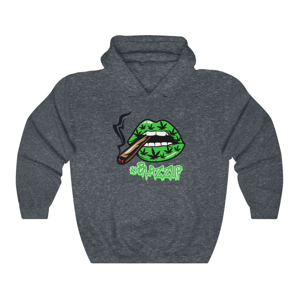 Classy Drip Green #Blazzup Unisex Heavy Blend™ Hooded Sweatshirt