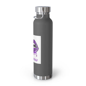 #BLAZZUP Scary Drip Purple  22oz Vacuum Insulated Bottle