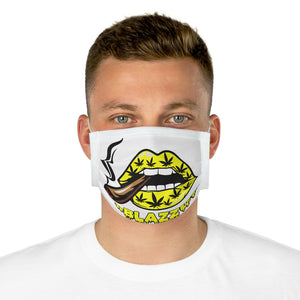 Yellow #Blazzup Cotton Face Mask (EU)