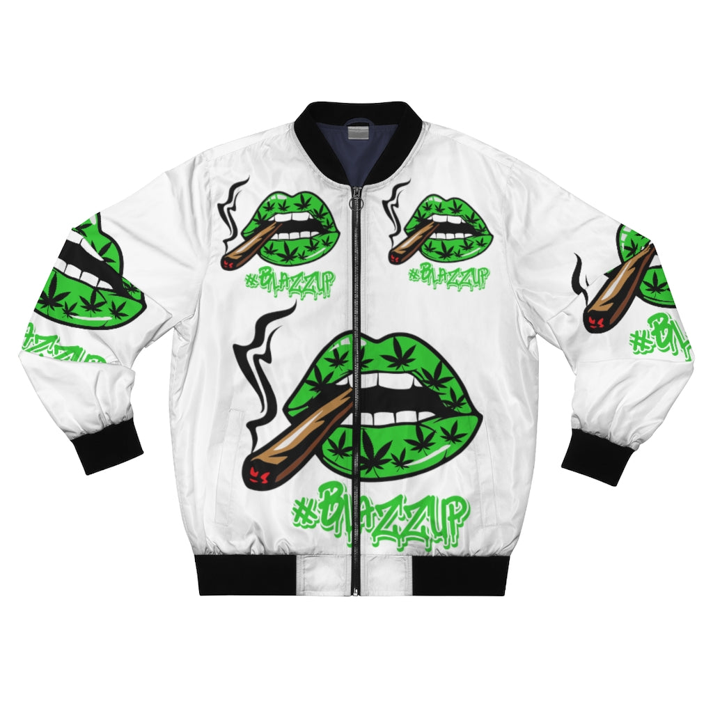 #Blazzup Green Men's  Bomber Jacket
