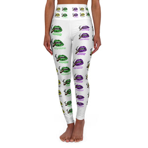 AYE #Blazzup All Logo Waisted Yoga Leggings