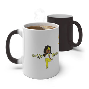 Sativa Girl Yellow Color Changing Mug