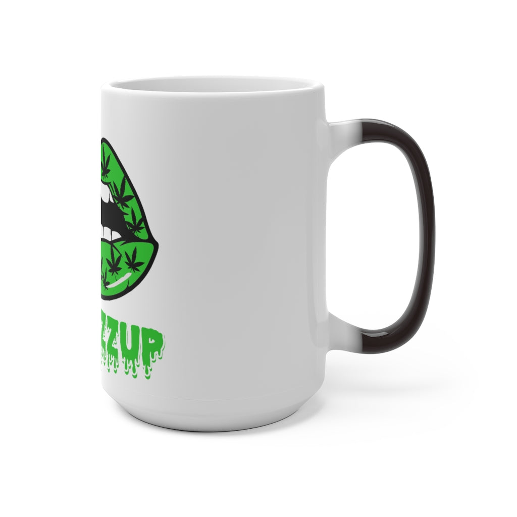 Green #Blazzup Spooky Drip Color Changing Mug