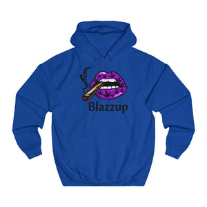 Blazzup Classic Print  Unisex College Hoodie