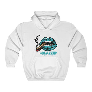 Turquoise #Blazzup™ Hooded Sweatshirt