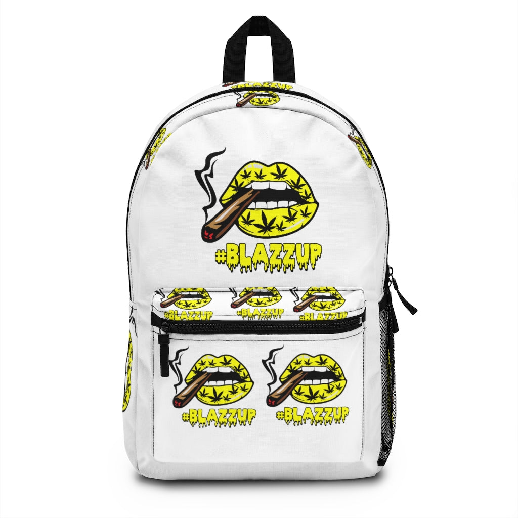 Yellow #Blazzup Backpack (Made in USA)