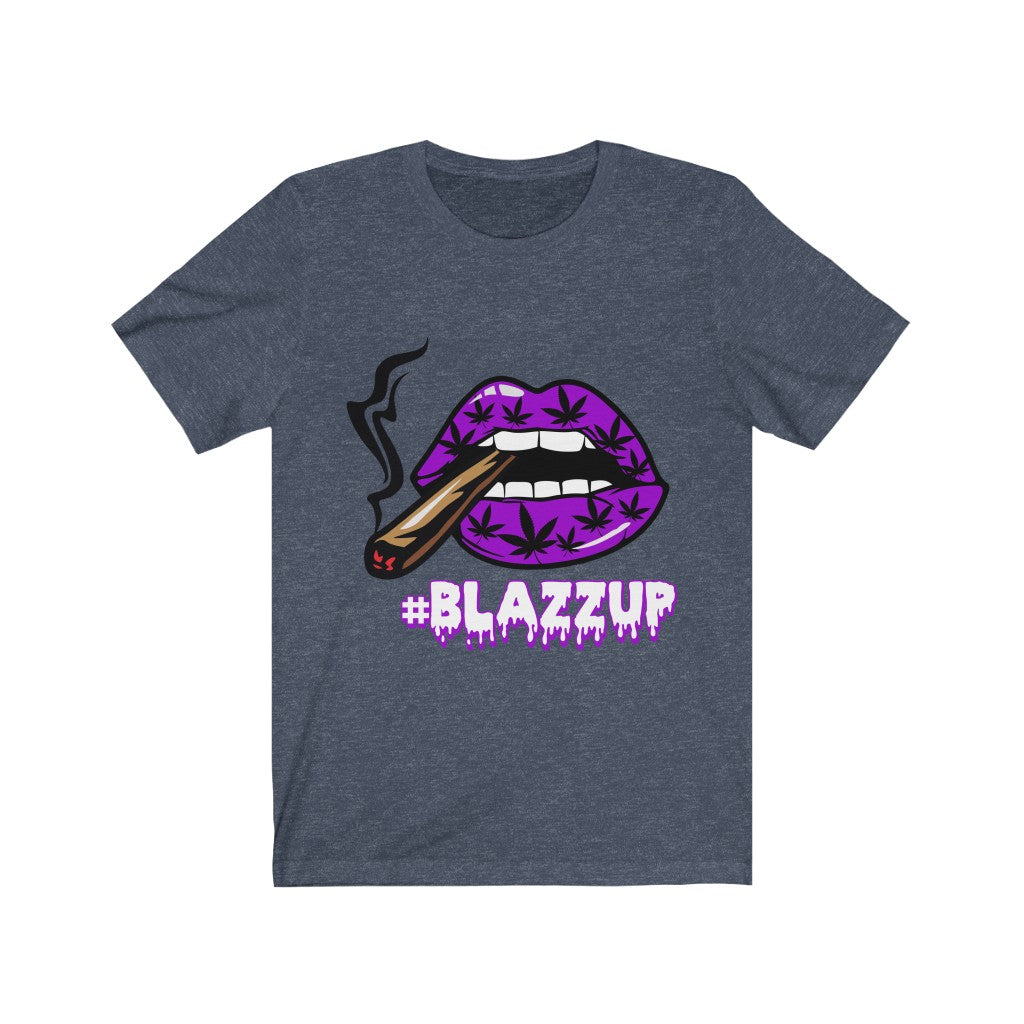 #Blazzup Spooky Drip White letters Unisex Jersey Short Sleeve Tee