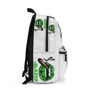 Green #Blazzup Backpack (Made in USA)