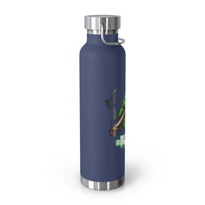 #Blazzup Spooky Drip green/white 22oz Vacuum Insulated Bottle