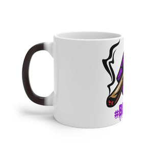 Purple #Blazzup Color Changing Mug