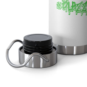 #Blazzup Classic Drip  Green 22oz Vacuum Insulated Bottle