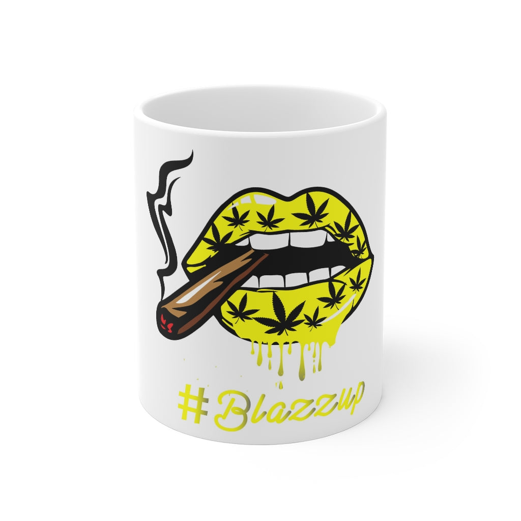 #Blazzup Yellow Bestie's  UGLY Drip 11oz White Mug